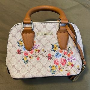 Steve Madden mini crossbody satchel purse with detachable crossbody strap